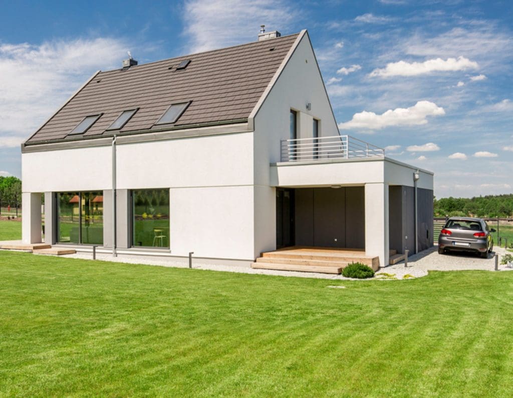 Haus mit Garten