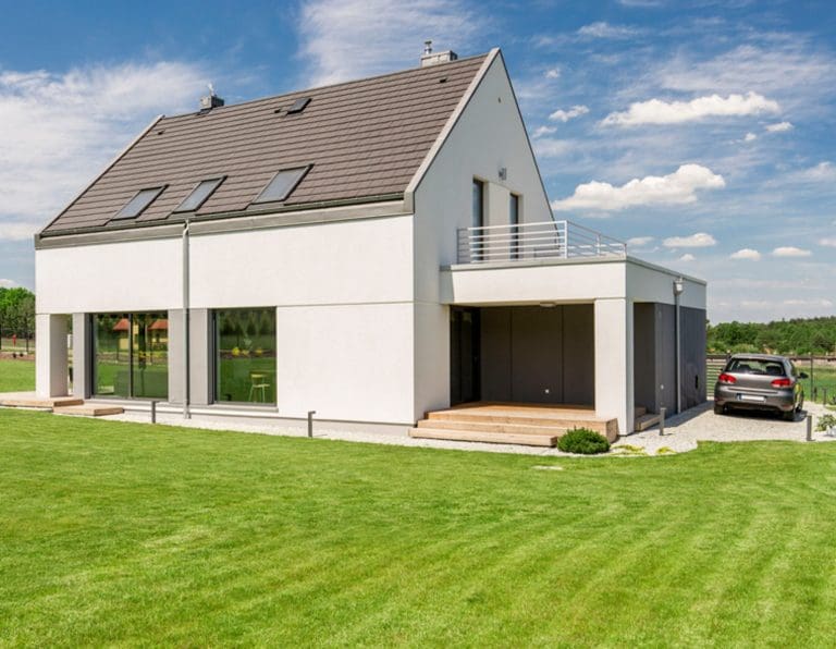 Haus mit Garten